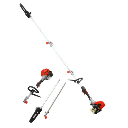 Potatore a Scoppio 32,6 cc Barra 25 cm Asta 2,68 m Professionale