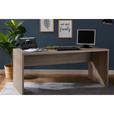 Scrivania da Ufficio Design Direzionale in Legno 178x69x74,5 cm