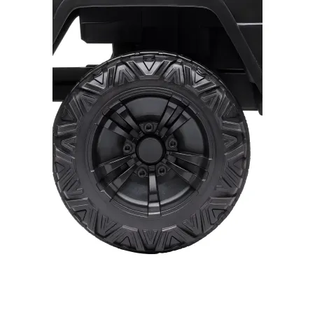 Jeep Elettrica Bambini 12V Gravity Nero Metallizzato 2 Posti Telecomando
