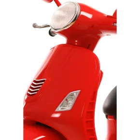 Scooter Elettrico per Bambini Happy Rosso Doppia Velocità e MP3 2