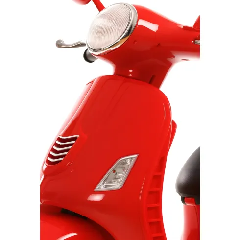 Scooter Elettrico per Bambini Happy Rosso Doppia Velocità e MP3
