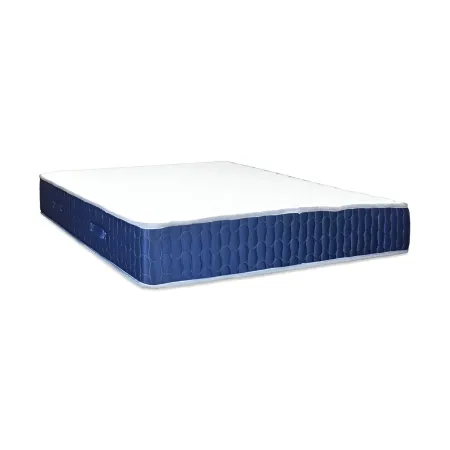 Materasso Matrimoniale Memory Invernale 160x190x25 cm Traspirante Blu
