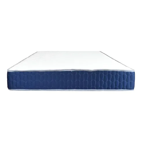 Materasso Matrimoniale Memory Invernale 160x190x25 cm Traspirante Blu