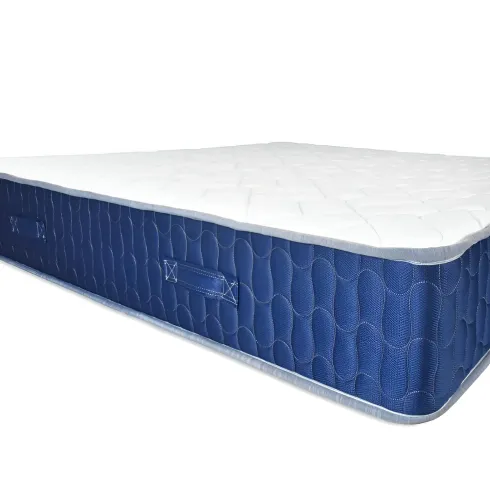 Materasso Matrimoniale Memory Invernale 160x190x25 cm Traspirante Blu