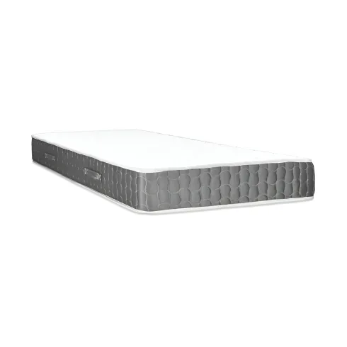 Materasso 1 Piazza e Mezza 120x190x25 Memory Foam Bordo Grigio