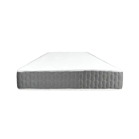Materasso 1 Piazza e Mezza 120x190x25 Memory Foam Bordo Grigio