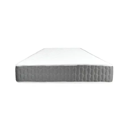 Materasso 1 Piazza e Mezza 120x190x25 Memory Foam Bordo Grigio