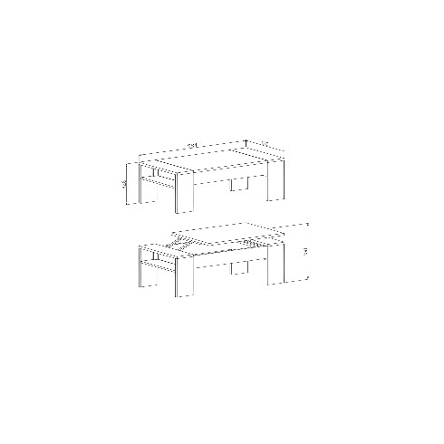 Tavolino da Caffè Piano Sollevabile 98x50x42 cm Grigio e Bianco Moderno