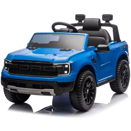 Auto Elettrica Bambini Ford Raptor Blu 10,8V con Radiocomando Parentale