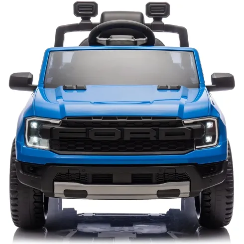 Auto Elettrica Bambini Ford Raptor Blu 10,8V con Radiocomando Parentale