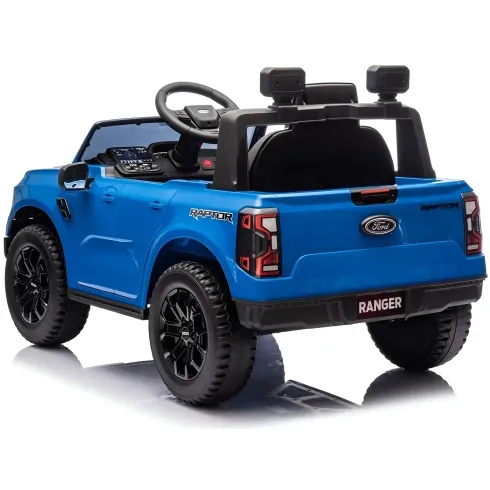 Auto Elettrica Bambini Ford Raptor Blu 10,8V con Radiocomando Parentale