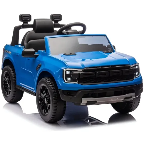 Auto Elettrica Bambini Ford Raptor Blu 10,8V con Radiocomando Parentale