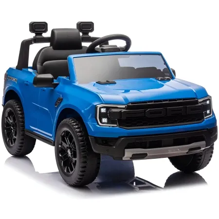 Auto Elettrica Bambini Ford Raptor Blu 10,8V con Radiocomando Parentale