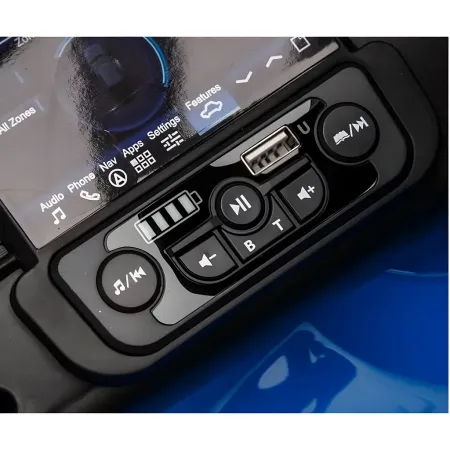 Auto Elettrica Bambini Ford Raptor Blu 10,8V con Radiocomando Parentale