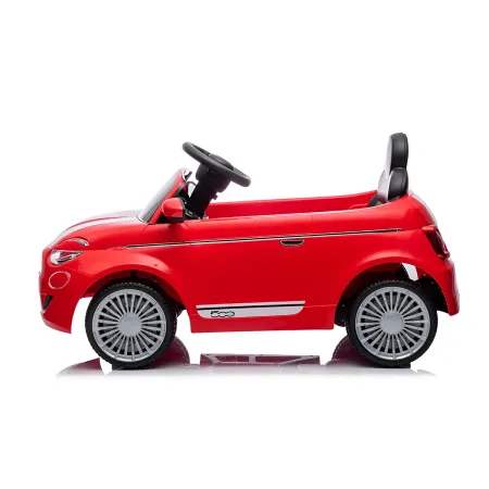 Auto Elettrica Bambini FIAT 500 10,8V Rosso Batteria Ricaricabile