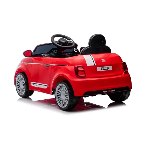 Auto Elettrica Bambini FIAT 500 10,8V Rosso Batteria Ricaricabile