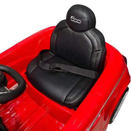 Auto Elettrica Bambini FIAT 500 10,8V Rosso Batteria Ricaricabile