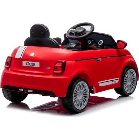 Auto Elettrica Bambini FIAT 500 10,8V Rosso Batteria Ricaricabile