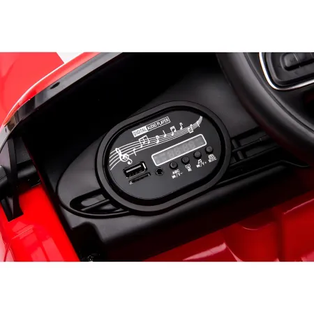 Auto Elettrica Bambini FIAT 500 10,8V Rosso Batteria Ricaricabile