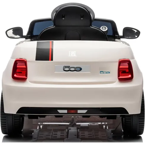 Auto Elettrica Bambini FIAT 500 10,8V Bianco Batteria Ricaricabile