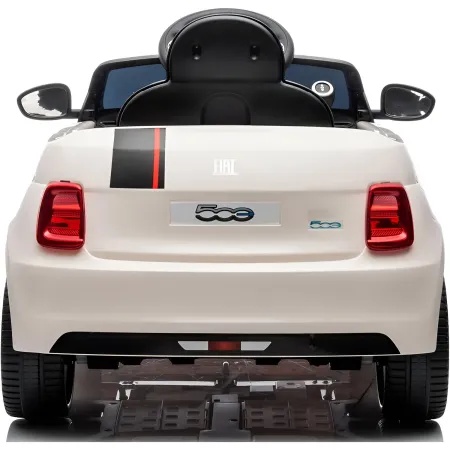Auto Elettrica Bambini FIAT 500 10,8V Bianco Batteria Ricaricabile