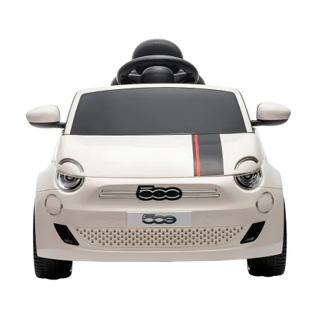 Auto Elettrica Bambini FIAT 500 10,8V Bianco Batteria Ricaricabile