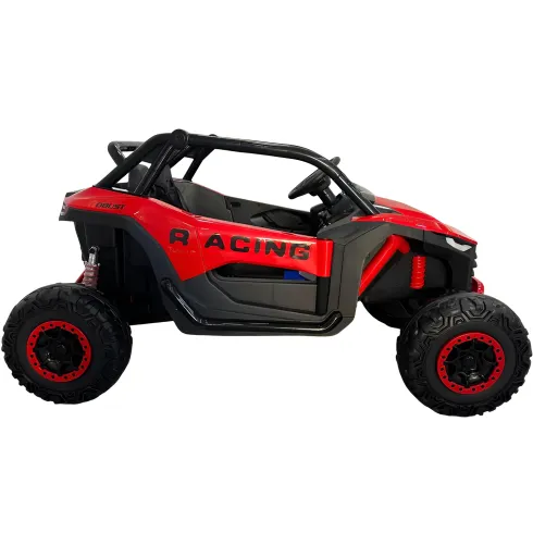 Auto Elettrica 24V per Bambini Due Posti Rosso Fuoristrada UTV