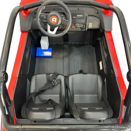 Auto Elettrica 24V per Bambini Due Posti Rosso Fuoristrada UTV
