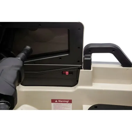 Ape Car Piaggio Elettrica per Bambini Beige con Ruote EVA e Telecomando