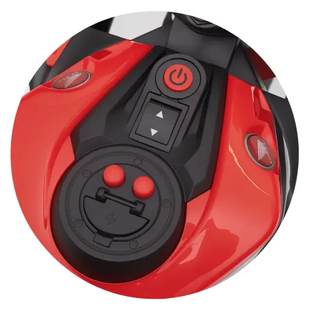 Moto Elettrica per Bambini Honda CBR Rosso 10,2V LED Batteria Ricaricabile