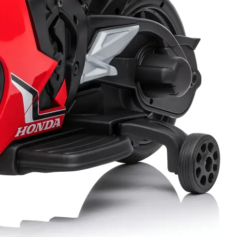 Moto Elettrica per Bambini Honda CBR Rosso 10,2V LED Batteria Ricaricabile
