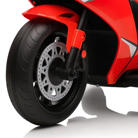 Moto Elettrica per Bambini Honda CBR Rosso 10,2V LED Batteria Ricaricabile