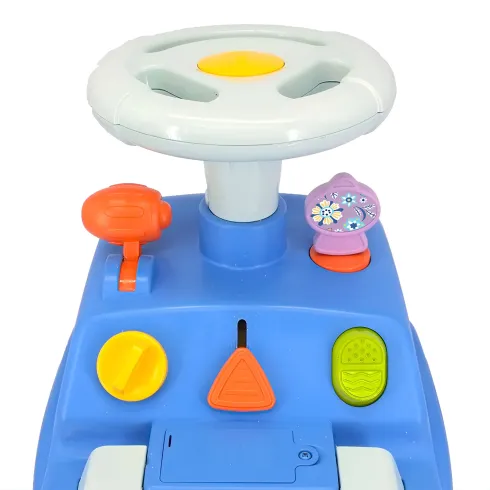 Camioncino Stitch Cavalcabile per Bambini a Spinta con Luci e Suoni