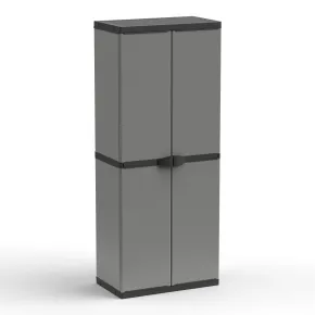 Armadio in Resina PVC da Esterno Tuttopiani Modulare Ripiani Balcone