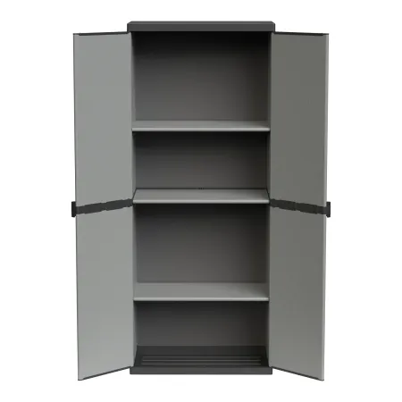 Armadio in Resina PVC da Esterno Tuttopiani Modulare Ripiani Balcone