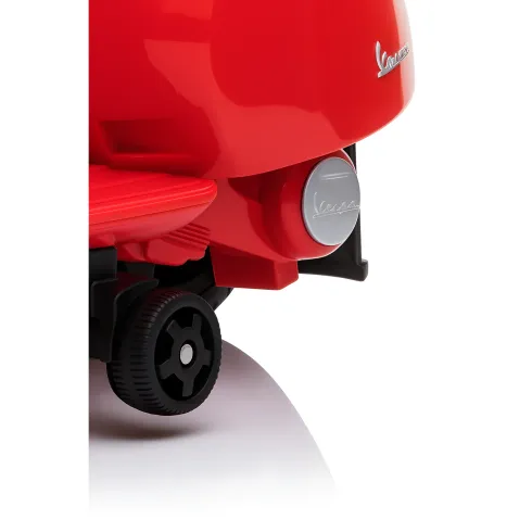 Vespa Elettrica per Bambini Mini GTS 7,2V Rosso Poggiatesta e Clacson