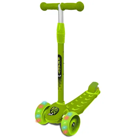 Monopattino per Bambini a 3 Ruote Luminose Altezza Regolabile Max 20kg