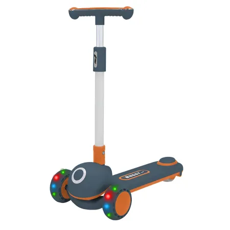 Monopattino per Bambini a 3 Ruote Luminose Manubrio Ergonomico Ottanio