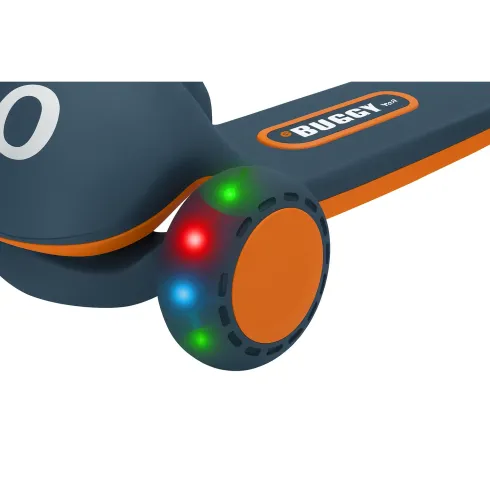 Monopattino per Bambini a 3 Ruote Luminose Manubrio Ergonomico Ottanio