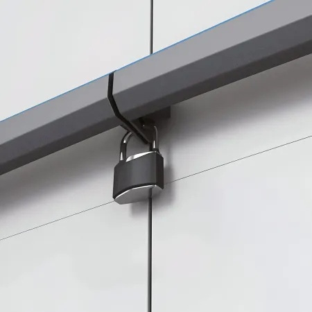 Armadio Keter Linear Resina 3 Piani Regolabili Esterno 68x39x173 cm Grigio