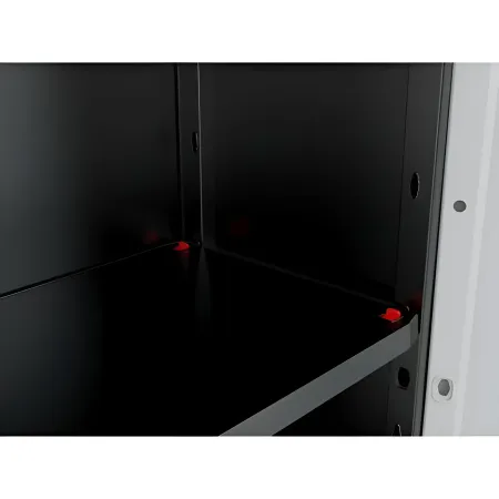 Armadio Keter Linear Resina 3 Piani Regolabili Esterno 68x39x173 cm Grigio