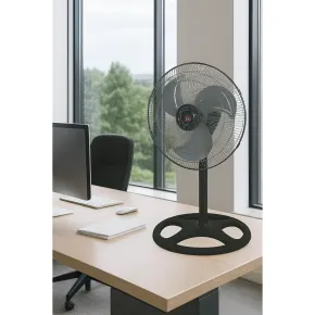Ventilatore 3 in 1 Piantana Tavolo Muro 65W Ø45 cm Oscillante Regolabile 2