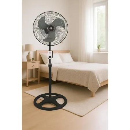 Ventilatore 3 in 1 Piantana Tavolo Muro 65W Ø45 cm Oscillante Regolabile