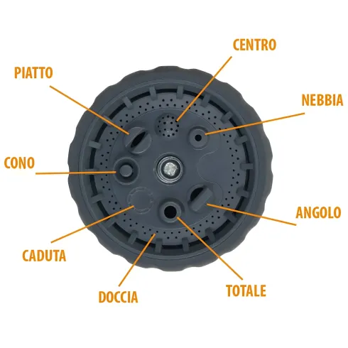 Tubo Estensibile da Giardino 10-30 m con Pistola a 8 Getti Irrigazione