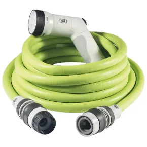 Tubo da Giardino Estensibile 25 m con Pistola per Irrigazione Multigetto