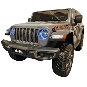 Macchina Elettrica Bambini 12V Jeep Gladiator Telecomandata 2 Posti Verde