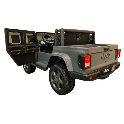 Macchina Elettrica Bambini 12V Jeep Gladiator Telecomandata 2 Posti Verde