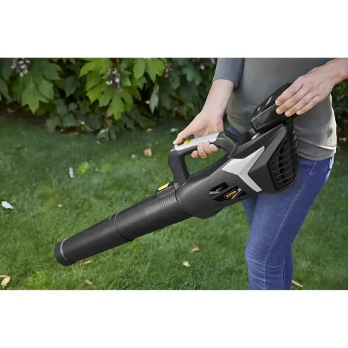Soffiatore a Batteria 20V 4Ah Leggero per Pulizia Giardino Portatile