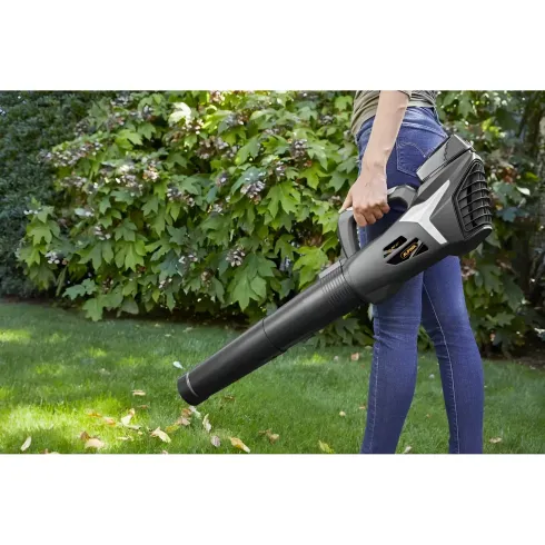 Soffiatore a Batteria 20V 4Ah Leggero per Pulizia Giardino Portatile