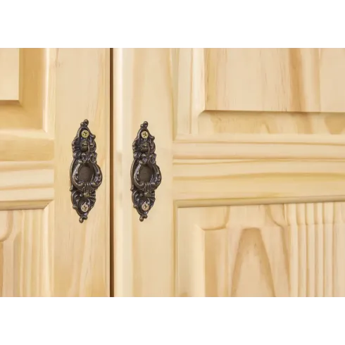 Armadio a 3 Ante in Legno Appendiabiti Mobile Camera da Letto Cabina Guardaroba | BricoShop24